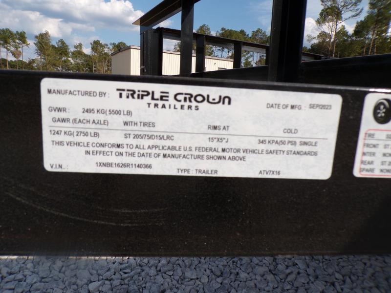 new Utility Trailers Triple Crown Trailers  for sale, in Hattiesburg, MS Thumbnail 11