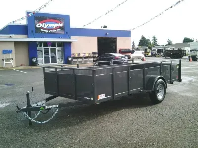 2026 Summit AU6514SA3-SR 6.5X14 5K Alpine Utility With Split Ramps