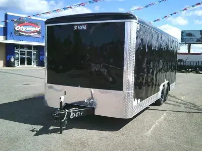 2027 Cargo Mate BL820TA3 Blazer 8.5x20 10K With 6" Extra Height / App Pkg / D-Rings / Ramp Door