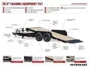 new Equipment / Flatbed Trailers PJ Trailers  for sale, in Olympia, WA Thumbnail 23