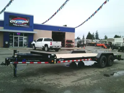 2026 Load Trail CB8322 83x22 14K I-Beam Heavy Duty Car Hauler Dovetail Max Ramps Max Box Wet Bolt Eq