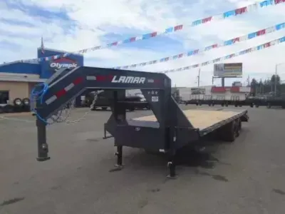 2027 Lamar Trailers LFD25 8.5x25 25K XD Gooseneck Deckover Equipment Trailer
