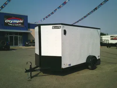 2027 Cargo Mate EHW612SA E-Series 6x12 With Stabilizer Jacks / Wedge / Ramp Door