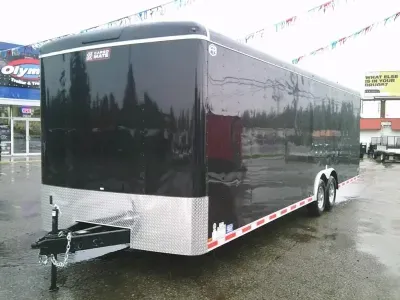 2026 Cargo Mate BL828TA5 Blazer 8.5x28 14K With 12" Extra Height / D-Rings / Ramp Door