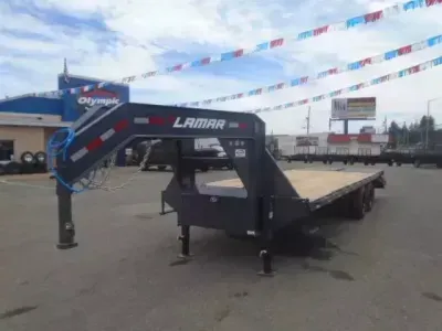 2027 Lamar Trailers LFD25 8.5x25 25K XD Gooseneck Deckover Equipment Trailer