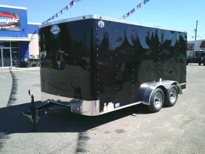 2027 Cargo Mate CH714TA2 Challenger 7x14 7K With Ramp Door