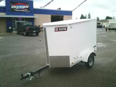 2027 Cargo Mate EHW46SA E-Series 4x6 With Wedge / Cargo Door
