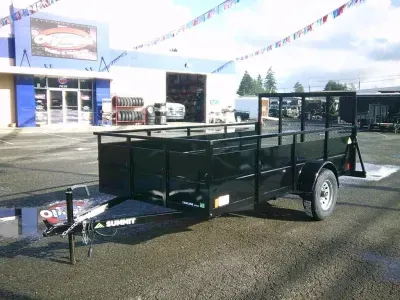 2027 Summit CU612SA3 Cascade 6x12 5K Utility Trailer With Brakes