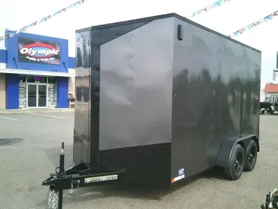 2027 Commander 7X14CTD7K 7x14 7K With Blackout Pkg / Ramp Door