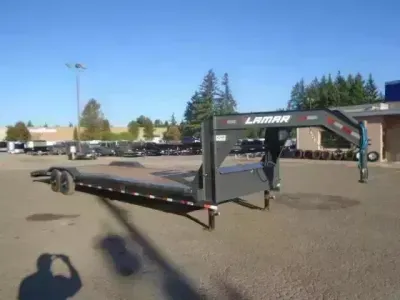 2026 Lamar Trailers LH80232 102x32 H8 14K Gooseneck Equipment Trailer
