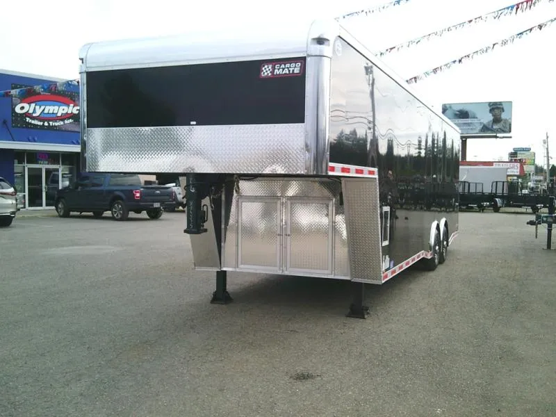 2027 Cargo Mate ELG8.532TA5 Eliminator 8.5x32 14K 12" Extra Height D-Rings Spread Axles Reinforced R