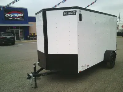 2027 Cargo Mate EHW612SA E-Series 6x12 With Stabilizer Jacks / Wedge / Ramp Door