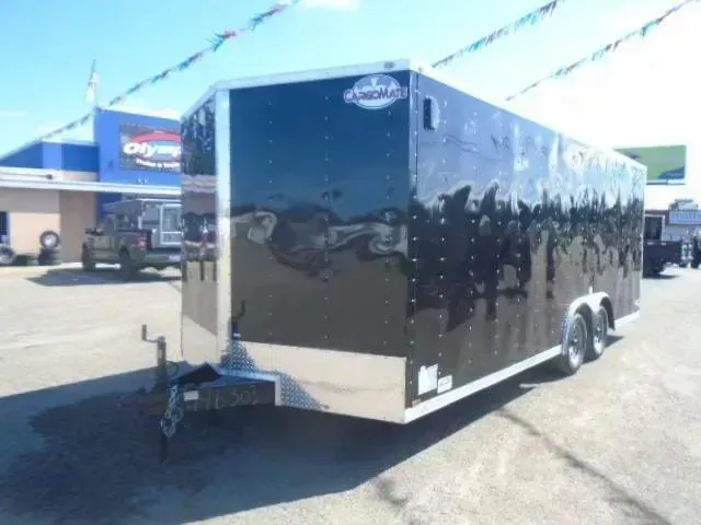 2027 Cargo Mate EHW8.520TA2 E-Series 8.5x20 7K With D-Rings / Ramp Door