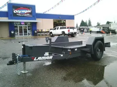 2026 Lamar Trailers LSH5910 59x10 7K Flatbed Tilt Trailer