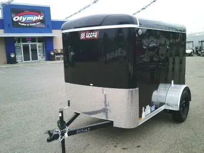 2027 Cargo Mate BL58SA Blazer 5x8 With 6" Extra Height / Ramp Door