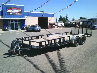 2021 PJ Trailers UL20 7X20 7K Utility Trailer