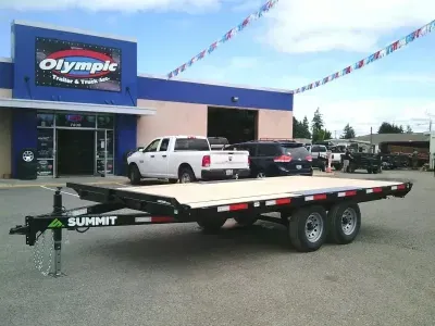 2026 Summit CDO8516TA3 Cascade 8.5x16 10K Deckover Equipment Trailer