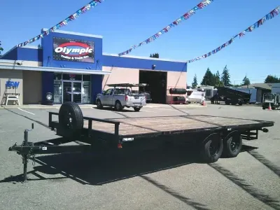 2020 Carry-On 8.5X18DO7K 8.5X18 7K Deck Over Tandem Axle Equipment Trailer