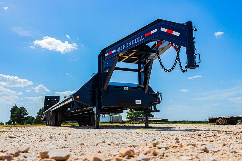 2022 Iron Bull 102X40 GOOSENECK 2-12 AXLES W/ MEGA RAMPS Flatbed Trailer 2022 Iron Bull 102X40 GOOSENECK 2-12 AXLES W/ MEGA RAMPS Flatbed Trailer