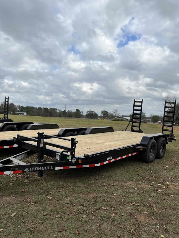 2022 Iron Bull 83x20 2-7000 AXLES W/STAND UP RAMPS Equipment Trailer 2022 Iron Bull 83x20 2-7000 AXLES W/STAND UP RAMPS Equipment Trailer