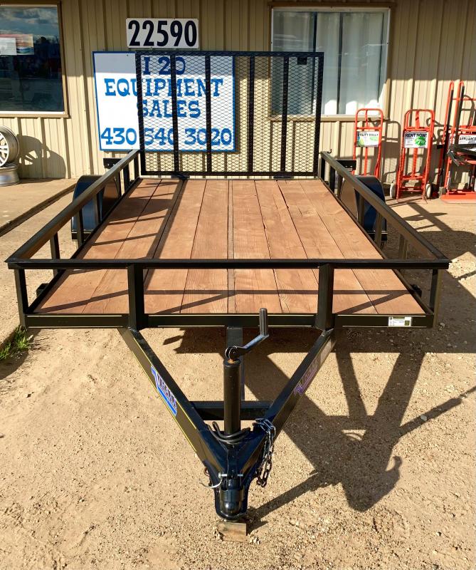 Traxx Trailers Single Axle 77x12 Utility Trailer Traxx Trailers Single Axle 77x12 Utility Trailer