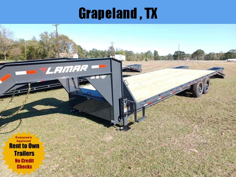 2023 Lamar Trailers 102x25 Gooseneck FS27 Deckover Trailer 2023 Lamar Trailers 102x25 Gooseneck FS27 Deckover Trailer