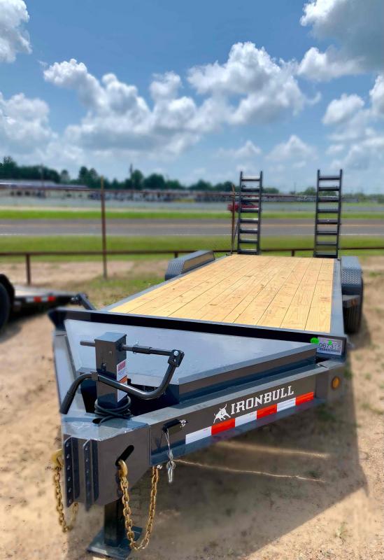 2022 Iron Bull 83x20 Bumper Pull 27k w/Stand Up Ramps Equipment