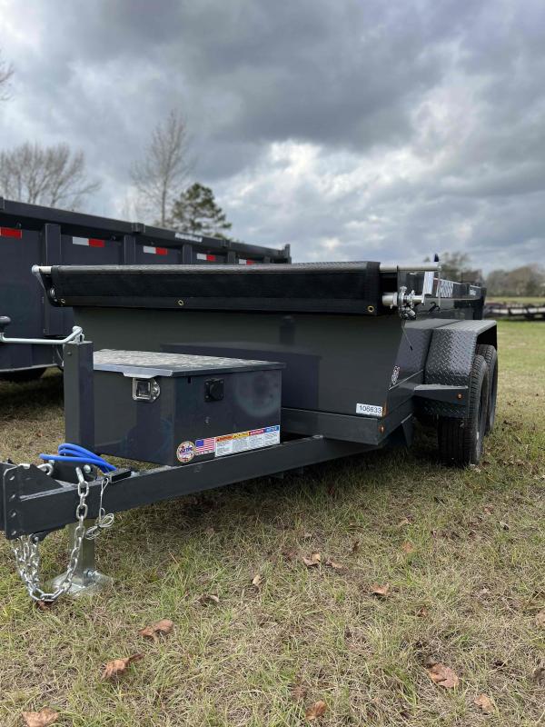 2022 Lamar Trailers 60x10 MINI DUMP 23500 AXLES BUMPER BULL Dump