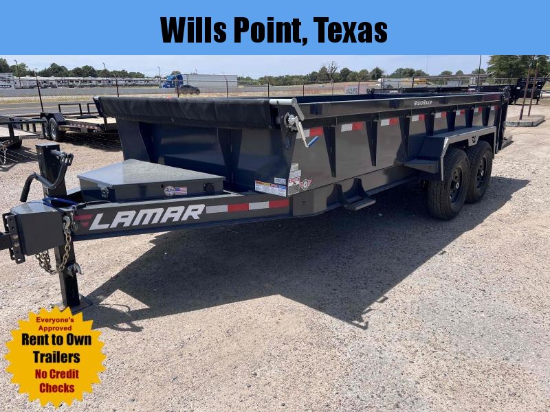 2023 Lamar Trailers 83X16 LOW PRO 2-7000 AXLES 2 FT WALLS Dump Trailer 2023 Lamar Trailers 83X16 LOW PRO 2-7000 AXLES 2 FT WALLS Dump Trailer