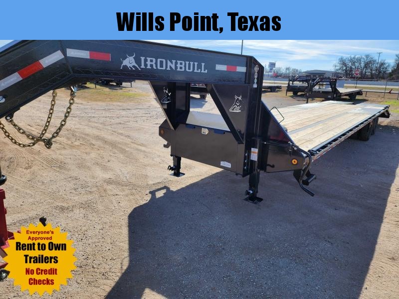 2022 Iron Bull 102X36 GOOSENECK 210K AXLES Flatbed Trailer Trailer