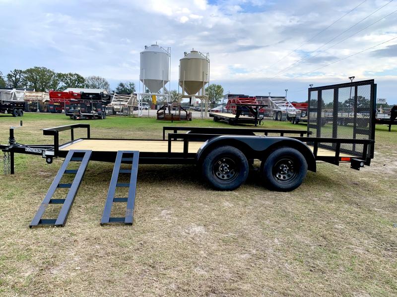 2022 Load N Go Trailers 82x14 with 4' Gate 2 Brakes axles Utility