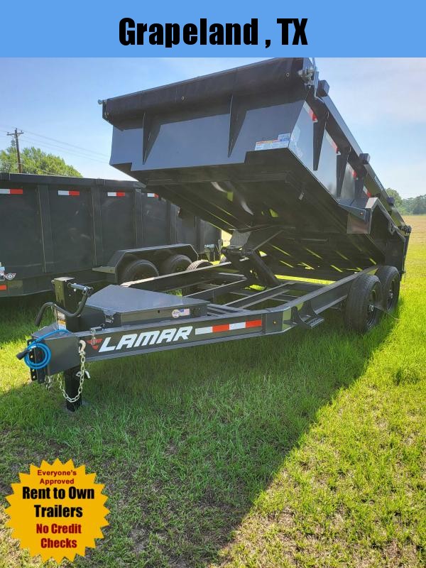 2022 Lamar Trailers 83X14 Low PRO-7K AXLES 2FT Walls Dump Trailer 2022 Lamar Trailers 83X14 Low PRO-7K AXLES 2FT Walls Dump Trailer