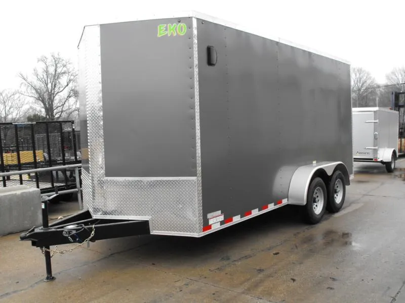 2026 Arising 7 X 16 RAMP DOOR 7' 2" Interior Height  Charcoal In Color  080 SKIN  10400 GVWR