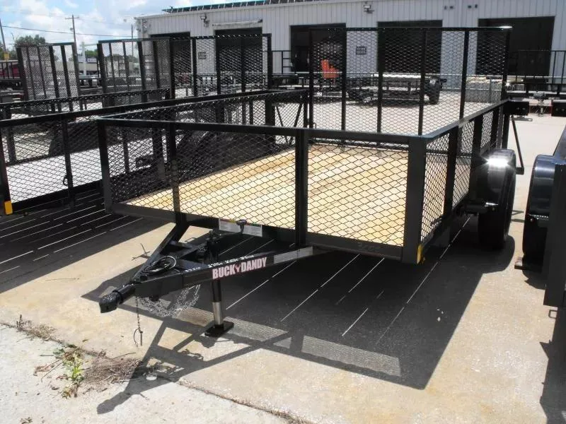 2025 Buck Dandy Hi-Wall Utility Trailer 83 X 10 Mesh Sides 24"