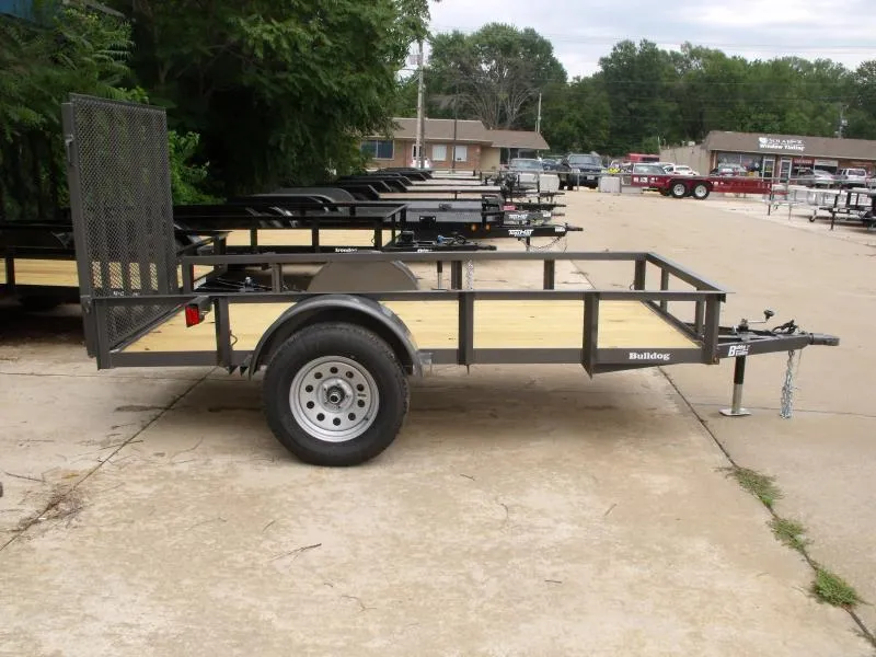 2023 Bulldog Trailers 5 x 10 Utility Trailer 4' Ramp