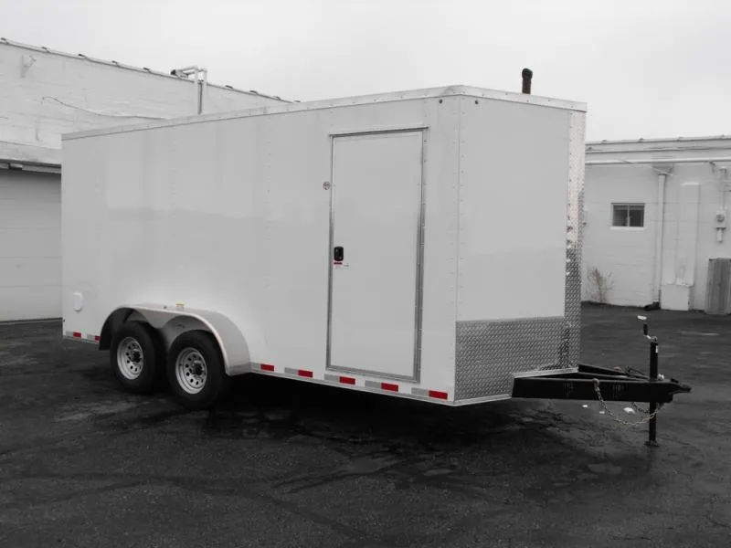 2026 Arising 7 X 16 RAMP DOOR 7' Interior Height  Color White  080 SKIN  10400 GVWR