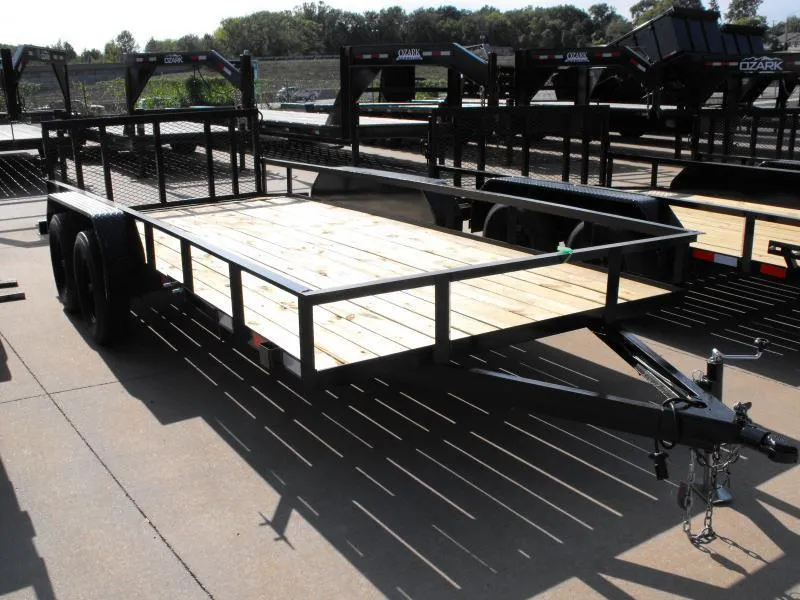 2024 KL Trailers Utility Trailer 76" X 16 SALE SALE SALE>>>Dove 33" Low Profile Ramp 7000 GVWR Brake