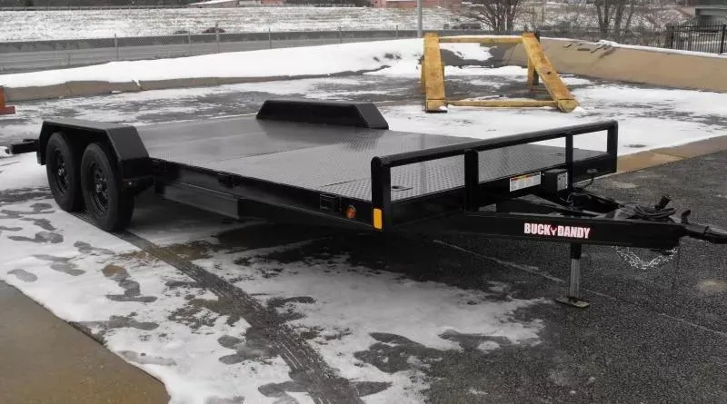 2026 Buck Dandy Buck Dandy Car Hauler 83 X 18 3.5' Dove (7000 GVWR) Metal Deck Car Hauler