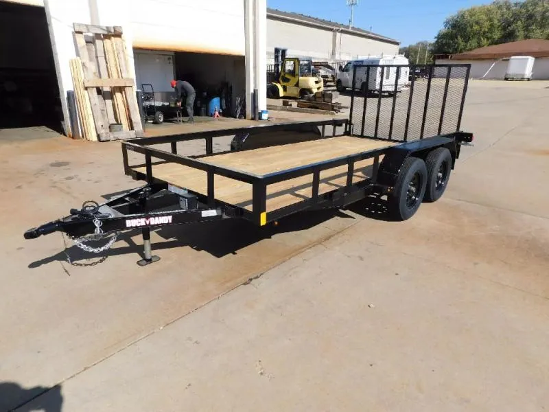 2026 Buck Dandy 77X14 7000 GVWR Utility Trailer