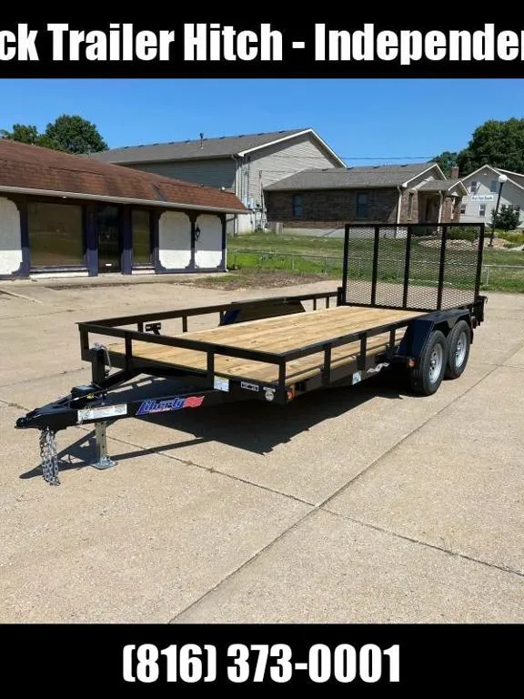 2022 Liberty 83X16 Tandem Axle Utility Trailer