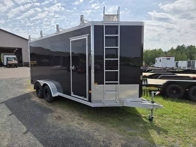 2026 E-Z Hauler EZEC 7' X 16' 7K 85" Int Aluminum Enclosed Ultimat 