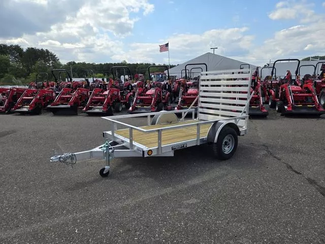 2025 Trophy Trailers 5' X 8' 2.2K Tip-In Aluminum Utility Trailer 