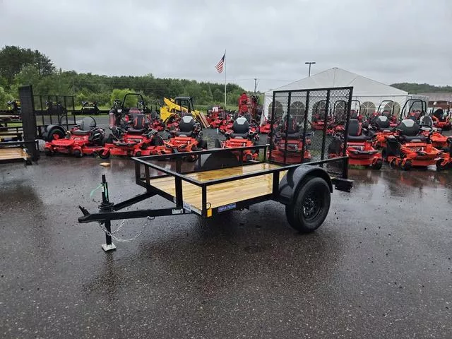 2025 Triple Crown Trailers 5' X 8' 3K Single Axle Steel Utility Trailer 