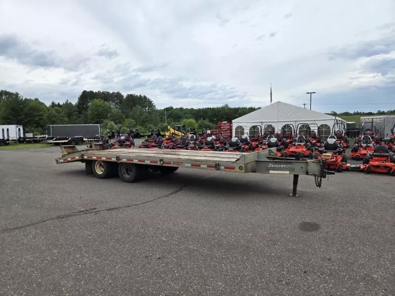 2007 Interstate 102" X 24' 25.8K Equipment Trailer 