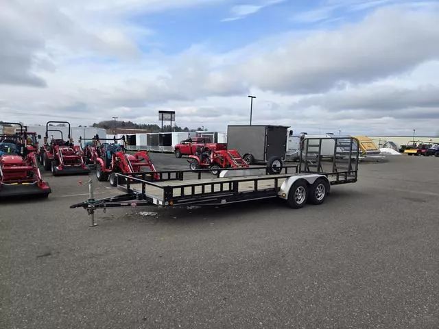 2022 PJ Trailers 83" X 20' 7K Utility Trailer W/Side Load Ramps 