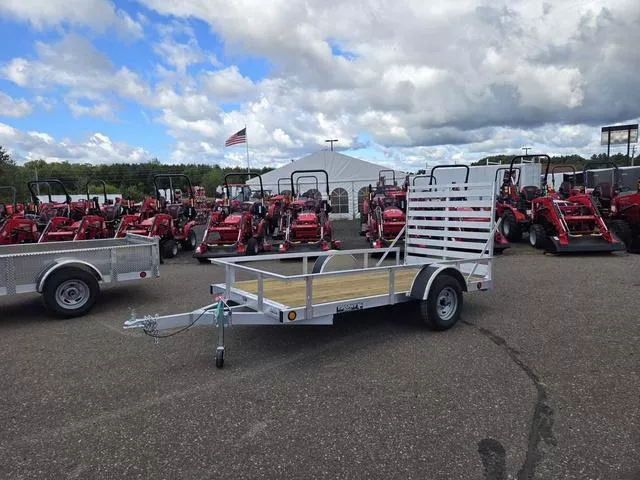 2025 Trophy Trailers 5' x 10' 2.7k Diamond Plate Aluminum Utility Trail 