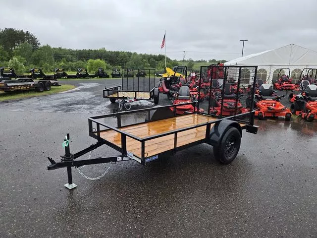 2025 Triple Crown Trailers 5' X 10' 3K Single Axle Steel Utility Trailer 