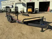 2026 Canada Trailers CE718-10K 18FT Flatbed Trailer