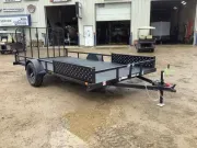 2027 Rainbow Trailers 7' x 14' Ramp Side Utility Trailer w/ 1 - 5,200 lb Braking Axle