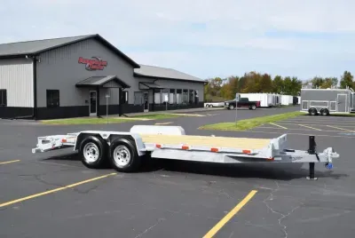 2027 BND Trailers Galvanized 7X20 14K Mini Mega Ramps 